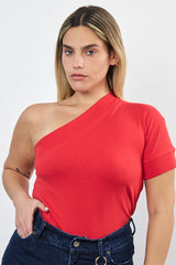 ⛵️Spring/Summer 2025 - Theo - one shoulder- asymmetric T-Shirt