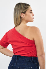 ⛵️Spring/Summer 2025 - Theo - one shoulder- asymmetric T-Shirt