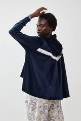 🧦 Autumn/Winter 2025/2026- The Bun zip up hoodie - Navy Velvet