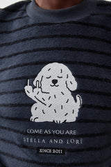 🧦Autumn/Winter 2025/2026- The Lot Sweatshirt - Stay Paw-sitive 🐶