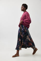 🧦 Autumn/Winter 2025/2026 -Six Senses Skirt -Midnight Bloom