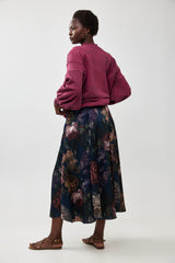 🧦 Autumn/Winter 2025/2026 -Six Senses Skirt -Midnight Bloom