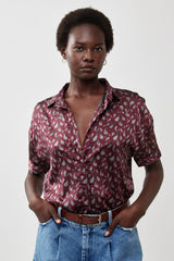 🧦Autumn/Winter 2025/2026- Clara - Rich Burgundy Paisley