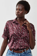 🧦Autumn/Winter 2025/2026- Clara - Rich Burgundy Paisley