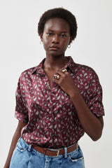 🧦Autumn/Winter 2025/2026- Clara - Rich Burgundy Paisley