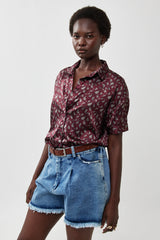 🧦Autumn/Winter 2025/2026- Clara - Rich Burgundy Paisley