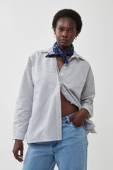 🧦Autumn/Winter 2025/2026 - The New Klips shirt- Boho Refined Blue stripes