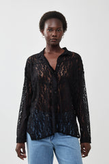 🧦Autumn/Winter 2025/2026 - The New Klips -shirt - Black Breezy l1ace