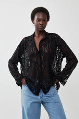 🧦Autumn/Winter 2025/2026 - The New Klips -shirt - Black Breezy l1ace