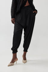 🧦 Autumn/Winter 2025/2026 - Balloon Harem Pants- Black Flare