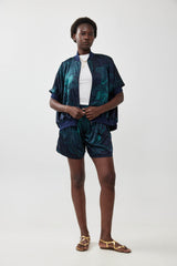 🧦 Autumn/Winter 2025/2026 Asia Bomber - Elegant Navy with Blue collar