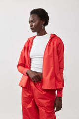 🧦 Autumn/Winter 2025/2026- The Bun zip up hoodie - Red Naylon