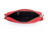 Leather Pouch - Leather Bum Bag - Red