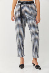 🤴🏻 Prince pants - no belt- size 34-36 Pale Blue checkered - no belt