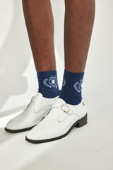 Monk shoes- Tsuki" 月 -in White 1