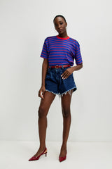 🍰 Summer 2026 - Migel T shirt - Blue Soda Stripe