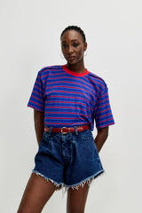 🍰 Summer 2026 - Migel T shirt - Blue Soda Stripe