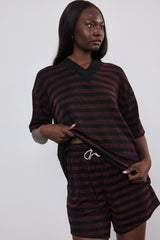 🍰Spring/Summer 2026 Hockey T -Black Cherry 🍒