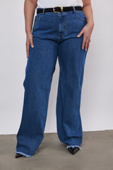 🍰 SPRING 2026 -  The American Uncle 🇺🇸 - Raw denim  - Light blue