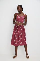 🍰 SUMMER 2026 - Marina dress-  black honey 💄 🍇