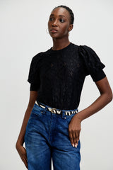 🍰 SUMMER 2026 - Eye T shirt - licorice 🌿⚫🍬