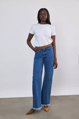 🍰 SPRING 2026 -  The American Uncle 🇺🇸 - Raw denim  - Light blue