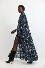 🧦WINTER 2026  - MARTHA maxi dress- Blue moon 💙💎🧊💎💙