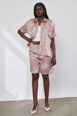 🍰 SUMMER 2026 -  🧀🍝 Macaroni button-down shirt-  PINKY 🌸