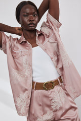 🍰 SUMMER 2026 -  🧀🍝 Macaroni button-down shirt-  PINKY 🌸