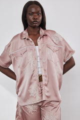 🍰 SUMMER 2026 -  🧀🍝 Macaroni button-down shirt-  PINKY 🌸