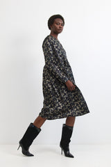 🧦Winter 2025/2026 - V dress - Midnight Blossom