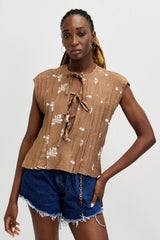 🍰 SUMMER 2026 - Breeze Bow Blouse- Hey i'm on vacation 🧳✈️⛱️
