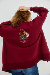 🍁 Autumn/Winter 2026/27- Saba Cardigan - Merlot 🍇🍷