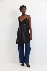 🧦Winter 2025/2026 -Midnight dress - Between Us Black Lace + White T shirt dress