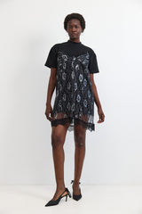 🧦Winter 2025/2026 -Midnight dress - Silver touch + Black T shirt dress