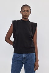 🧣Winter 24 - Sample 🐲 -  Henri- tank top- Black