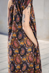 🌼 Summer 2023- Philadelphia 76 - Ethnic One Shoulder Maxi Dress