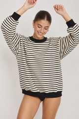 🪡🧵Sample🪡🧵 - The Lot Sweatshirt - Striped