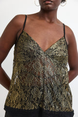 🍰 Spring 2026 -Moonlight shirt - Gold Lace ⚜️