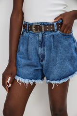 🍰 Summer 2026  - 🍑 Bellini Denim Shorts - indigo