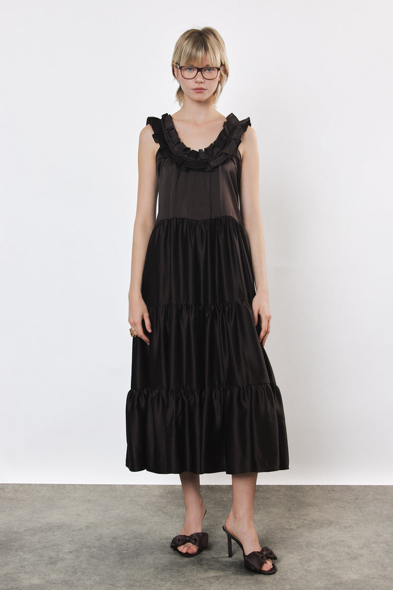⛵️Spring/Summer 2025 - Heidi dress - Cocoa 🍫- Small defect
