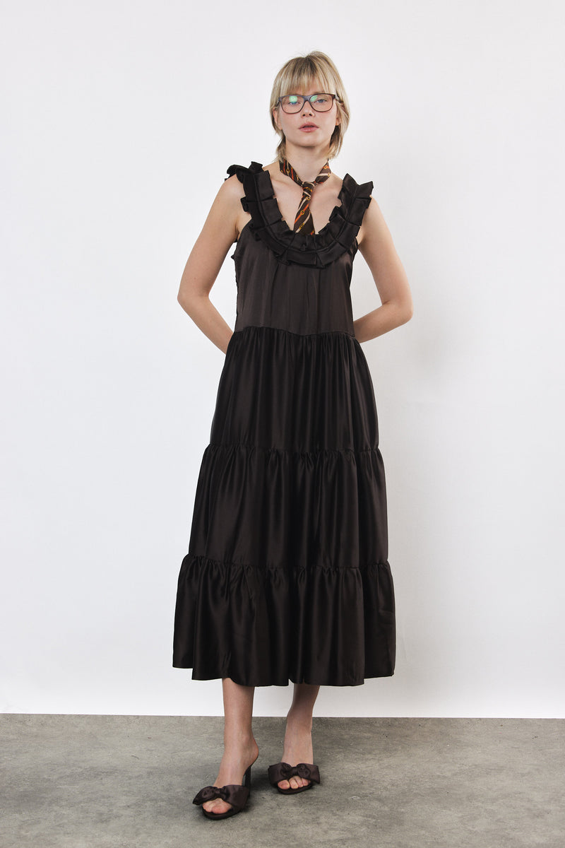 ⛵️Spring/Summer 2025 - Heidi dress - Cocoa 🍫- Small defect