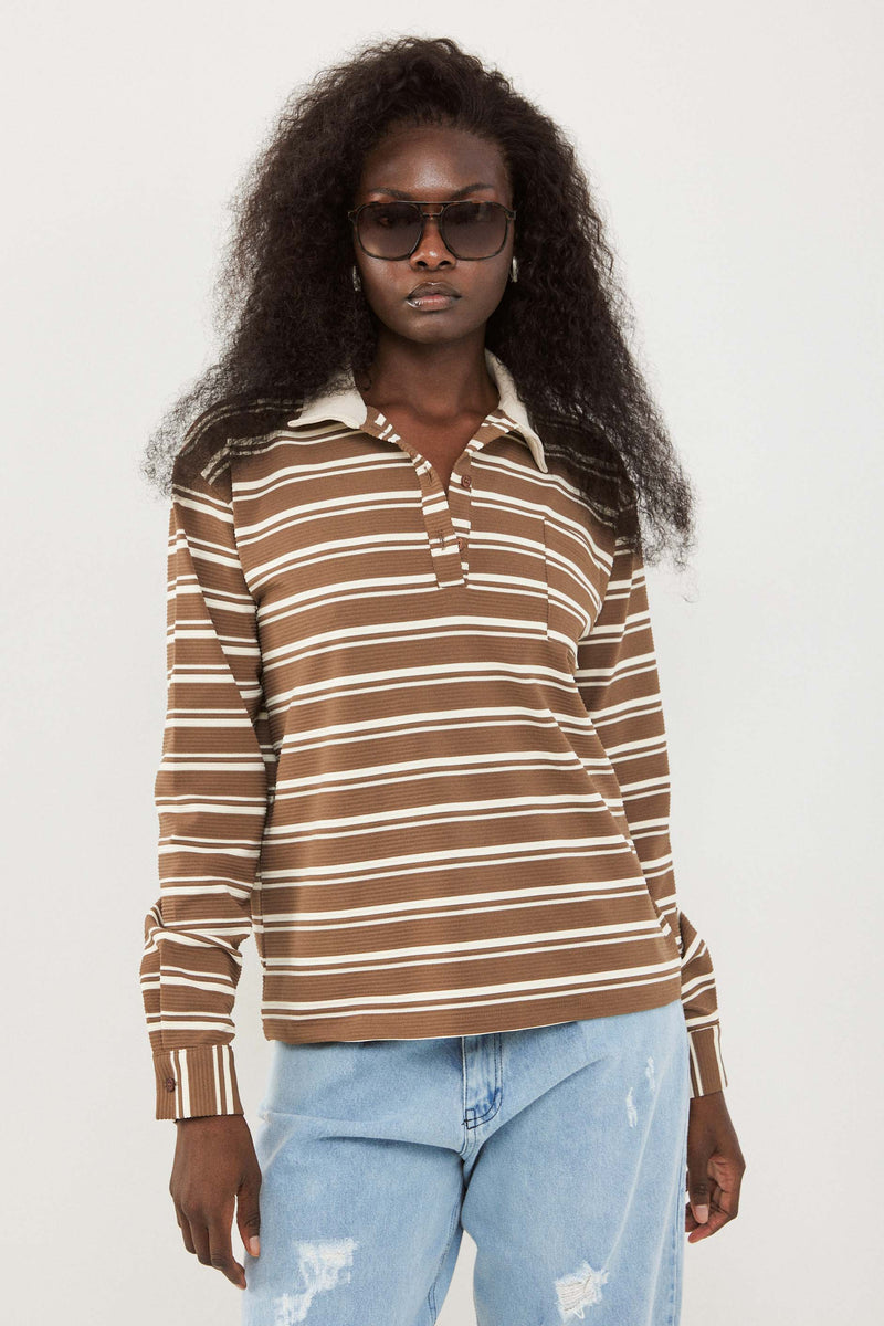 🧦 Winter 2025/2026  - Our Rugby Shirt- Camel 🐫