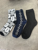 Cozy socks- monochrome