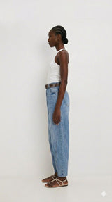 🍰 Summer 2026 -Tom jeans- I'm super oversized- Bleached Blue