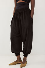 🧦 Autumn/Winter 2025/2026 - Balloon Harem Pants- Black Bubble🥂