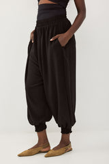 🧦 Autumn/Winter 2025/2026 - Balloon Harem Pants- Black Bubble🥂