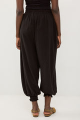 🧦 Autumn/Winter 2025/2026 - Balloon Harem Pants- Black Bubble🥂