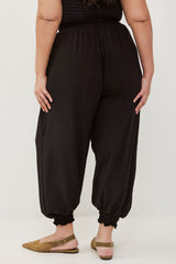 🧦 Autumn/Winter 2025/2026 - Balloon Harem Pants- Black Bubble🥂