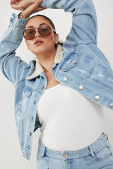 🧦Autumn/Winter 2025/2026  - JAMIE - Denim jacket - Acid